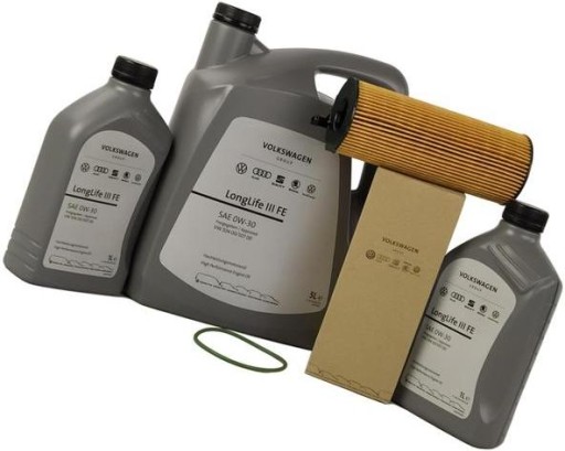 OE VAG ФІЛЬТР + МАСЛО 0W30 7L AUDI A8 D3 3.0 TDI