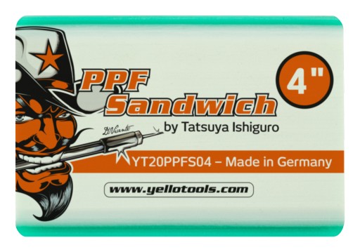 Скребок для пленки PPF YelloTools Sandwich 4