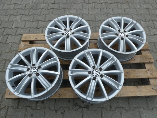 4X discs aluminium disc 5N0601025D VW 5X112