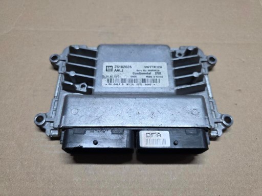 Компьютер двигателя chevrolet spark 25182026 5wy1k12a aalj (c1)