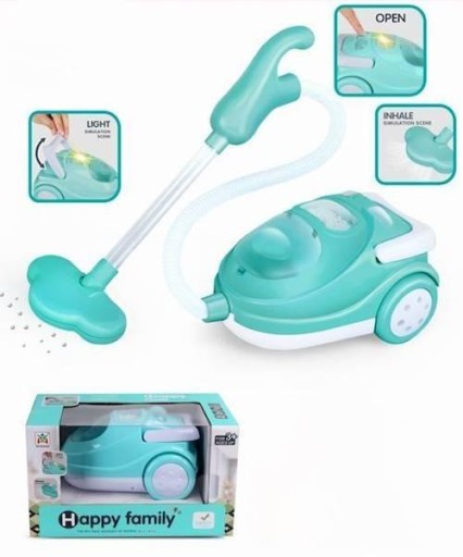 ПОБУТОВИЙ ПИЛОСОМ НА АКУМУЛЯТОРІ для дітей ПРИБИРАННЯ