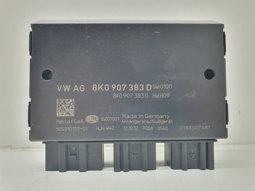 Модуль контролера фаркопа audi q5 8r 8k0907383d