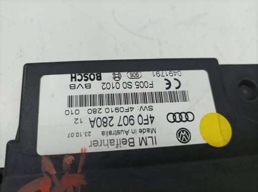 modulo ZASILANIA MAOCY 4F0907280A Audi A6 III (2004-2011) C6