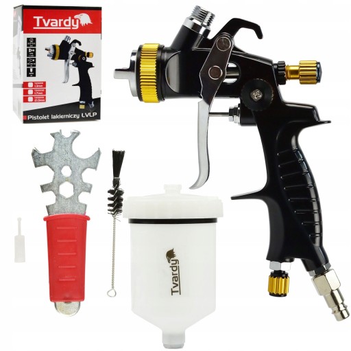 LVLP СПРЕЙ-ПІСТОЛЕТ 600 МЛ 1,3 ММ TVARDY