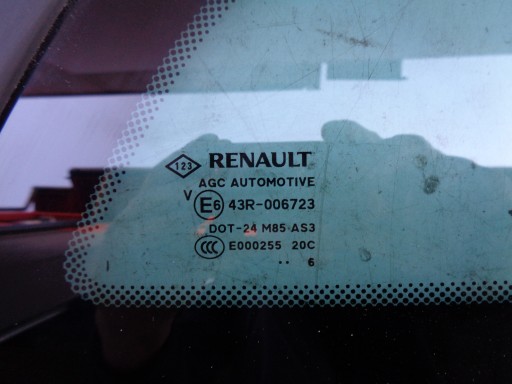 nový OKNO pravá zadní Karoserie RENAULT MEGANE III 08- KOMBI