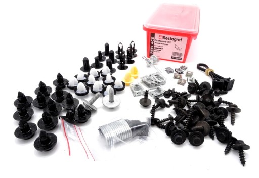 620100398W - Комплект зажимов передний бампер RENAULT KADJAR