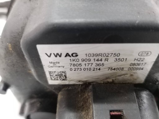 VW GOLF VI OCTAVIA LEON A3 08-15 Lenkgetriebe Lenkgetriebe Lenkung 1K09091