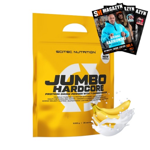 Гейнер банановий порошок Scitec Nutrition 5355 г