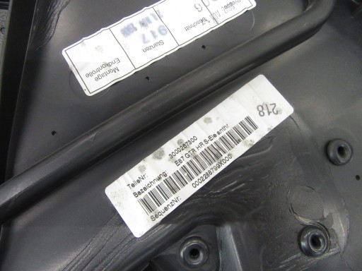 bok tapacír dveře pravý záď spolujezdce BMW e87