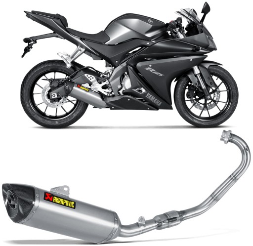 S-Y125R4-HRT - Глушник вихлопної труби Akrapovic YAMAHA MT YZF-R1 2014-2019