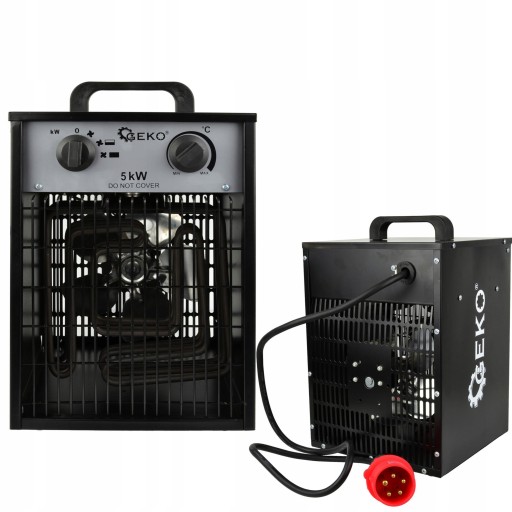 ЕЛЕКТРИЧНИЙ НАГРІВАЧ ПОВІТРОДУВКИ 5KW НАГРІВАЧ