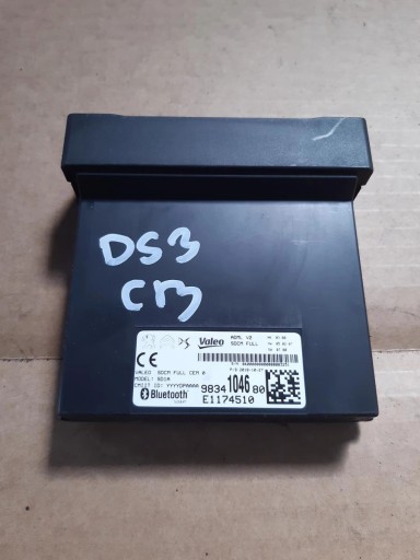 Peugeot Citroen Light Light Module 9834104680 E1174510