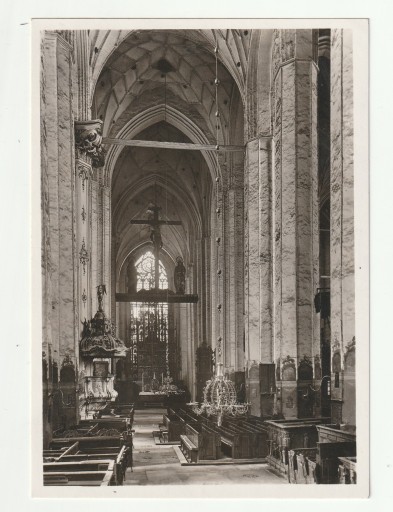 GDAŃSK. Marienkirche in Danzig