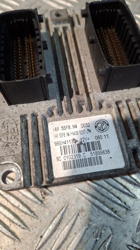 control unit of the engine FIAT PANDA II 1.2