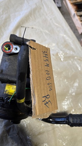 compressor; of the air conditioning FORD FOCUS C-MAX 1.6 TDCi 3M5H19D629KE
