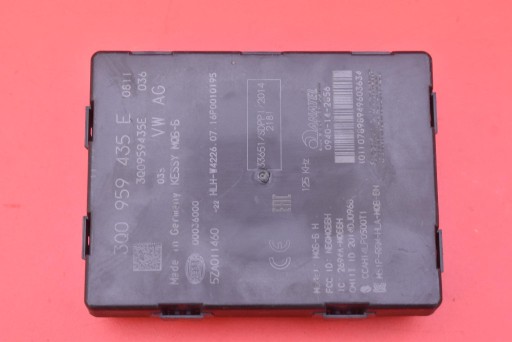 control unit module KESSY 3Q0959435E SKODA SUPERB 3 III 2.0 TDI 190 KM 15-20