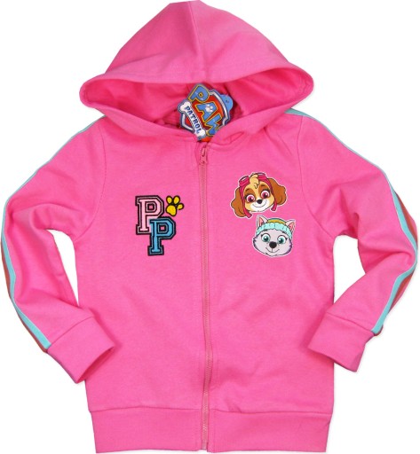 Дитяча толстовка EplusM 122 р., довгий рукав, рожева