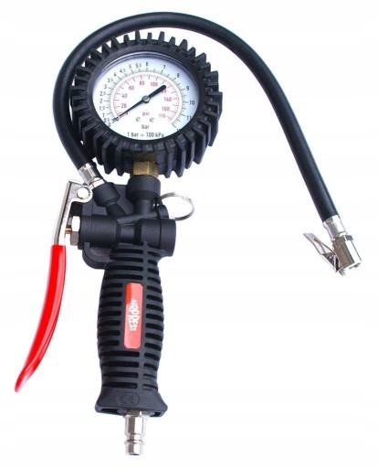 ПИСТОЛЕТ ДЛЯ НАКАЧАНИЯ ШИН С ЧАСАМИ, АЭРОПРЕСС 12 БАР