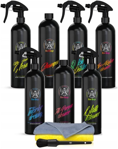 Мега набор автомобильной косметики RR Customs RRC Bad Boys в подарок