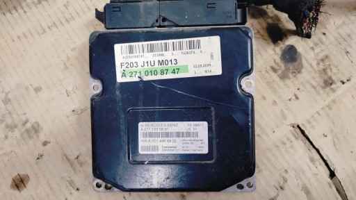 MERCEDES W203 W204 1.8 compressor; 271.946 computer of the engine A2711535891