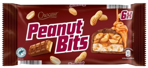 CHOCEUR-PEANUT-BITS-KARMEL-ORZECH-CZEKOLADA-6szt