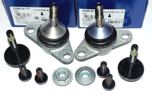 25550 02 - 2 штифта поперечного рычага lemforder volvo s60 s80 v70 xc7