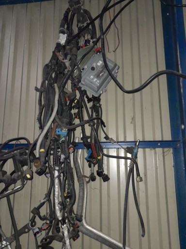 6M5Y12A650AF - Установка жгута проводов двигателя ford volvo 2.5 st 225 ps