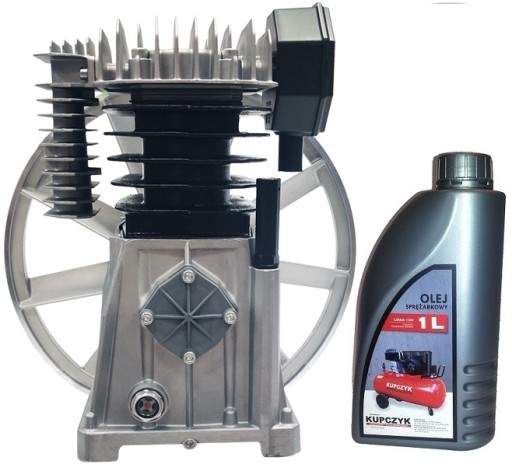 Компресорна помпа ABAC A39B + масло Kupczyk