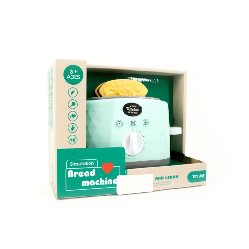 КУХОННА ІГРАШКА ПОБУТОВА ТЕХНІКА ТОСТЕР ДЛЯ НАЙМЕНШИХ ДІТЕЙ