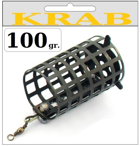 Кошик КРУГЛИЙ КРАБ ЗАКРИТИЙ