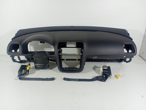 VW EOS 05-15 dashboard instrument panel console cockpit tension belts tension belt safety