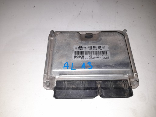 computer of the engine GOLF IV 1,9 TDI 038906019AT