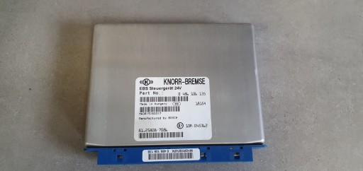 Компьютерный контроллер ebs man tgs, tgx tg3 euro 6d 81.25808-7086