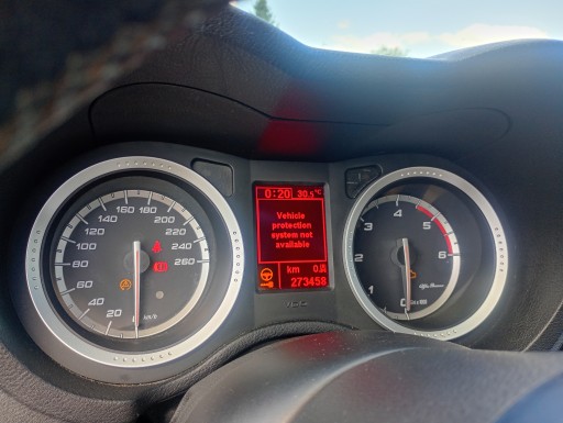 dials tachometer Alfa Romeo 159 Sportwagon 05-11 2.0JTD 273458km