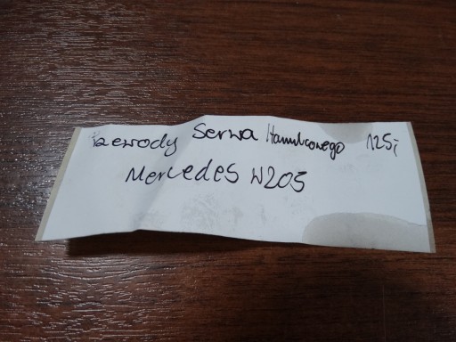 SCHLÄUCHE SERVO BREMS- MERCEDES W205 1