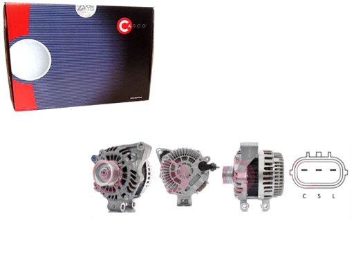 CAL35381GS - Генератор 12v 110a mitsubishi oe casco