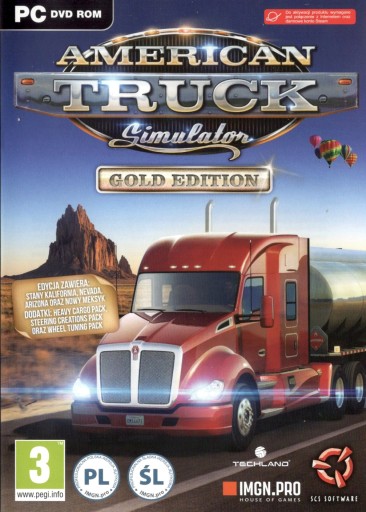 American Truck Simulator: Gold Edition PL + bonus