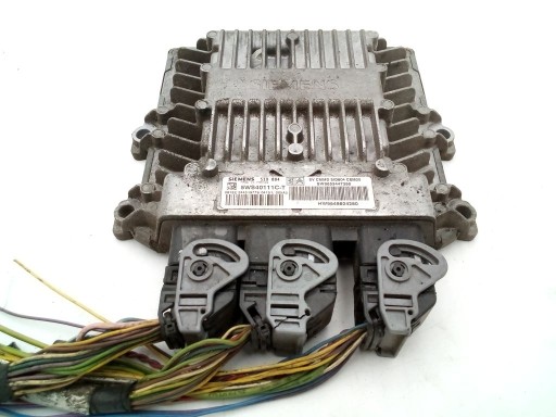 Citroen C2 1.4 HDI Computer Bedienteil DES MOTORS 9653447380 + wtyczki
