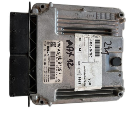 VW T-ROC DFGA 2.0 TDI 04L907309P 0281031483 EDC17C74 computer Originale