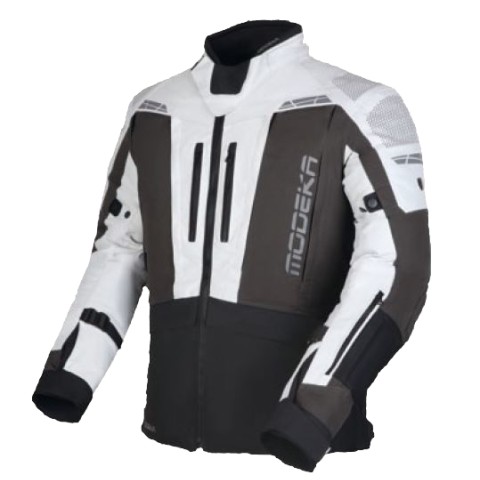 Текстильна куртка Modeka Hydron, попелясто-сіра L