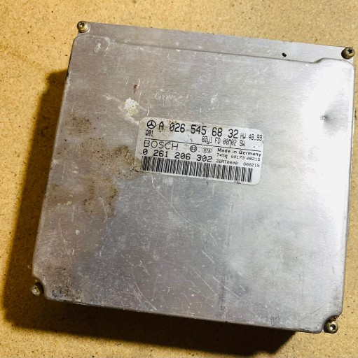 A0265456832, - Контролер комп'ютера двигуна mercedes w215 cl500 a0265456832