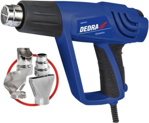 РЕГУЛИРУЕМАЯ ТЕПЛОВАЯ ПИСТОЛЕТКА 2000ВТ DEDRA DED7971