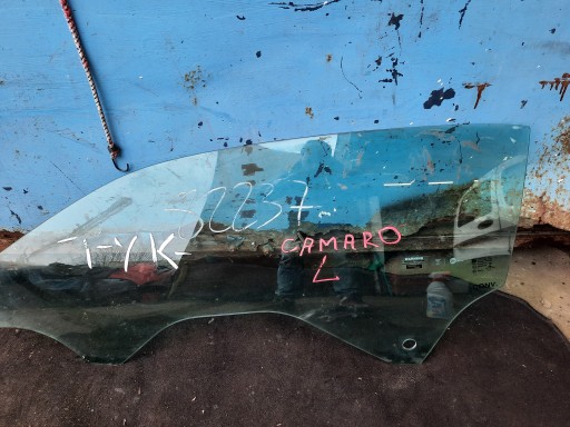 43R-001237 - СТЕКЛО ДВЕРИ БОКОВОЕ ЛЕВОЕ CAMARO SS 10-15