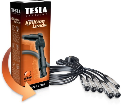 Комплект проводів запалювання Tesla T854C