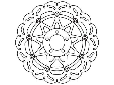 Тормозной диск Lucas MSW216RAC