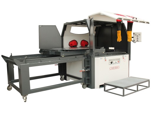 ПЕСКОСТРУЙНАЯ МАШИНА ПОЛУАВТОМАТИЧЕСКАЯ 2500