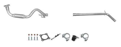 23.81 24.42 - SKODA FABIA 1.4 TDI Центральна колекторна труба