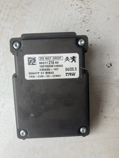 KAMERA ASYSTENT öv, szíj RUCHU CITROEN C3 III 9831721680