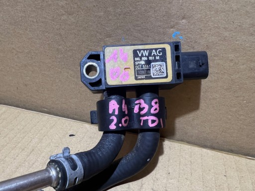 AUDI A4 B8 2.0 TDI Abgasdruck sensor 04L906051M 04L131552GJ