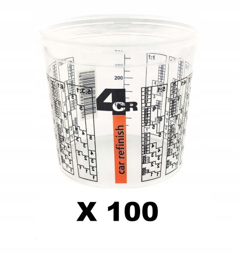 750ml - 100pcs лаковая чашка